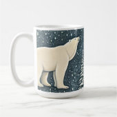 Schöner Polar-Bär Kaffeetasse (Links)