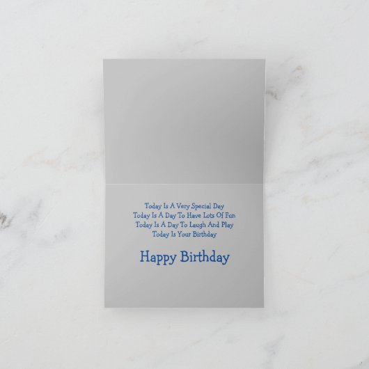 Schöner Polar-Bär Karte (Innenseite)