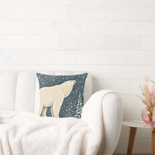 Schöner Polar-Bär Kissen