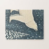 Schöner Polar-Bär Puzzle (Horizontal)