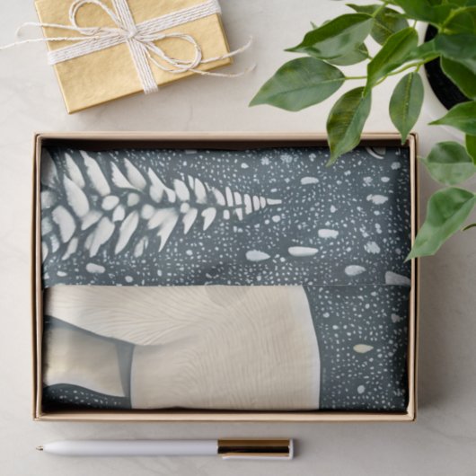 Schöner Polar-Bär Seidenpapier (Geschenk)