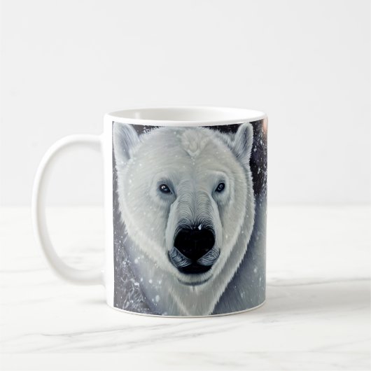 Schöner Polar Bear Kaffeetasse (Links)
