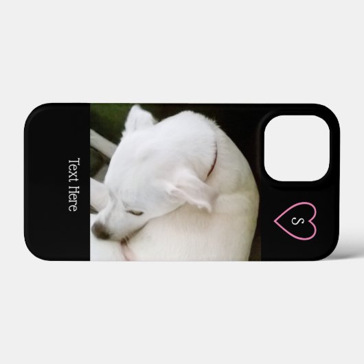 Schöner Polar White Labrador Mix Dog Case-Mate iPhone Hülle (Rückseite (Horizontal))