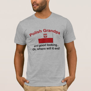 Schöner polnischer Großvater T-Shirt