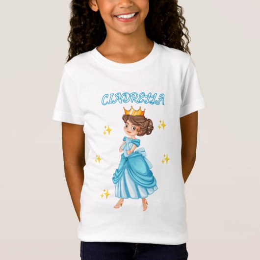 Schöner Princess Cinderella T - Shirt (Vorderseite)