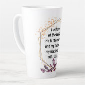 Schöner Psalm 91 Tasse (Linke Ecke)