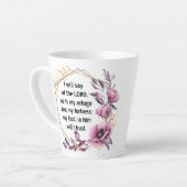 Schöner Psalm 91 Tasse (Linke Ecke)