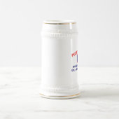 Schöner Puertorikaner Bierglas (Mittel)