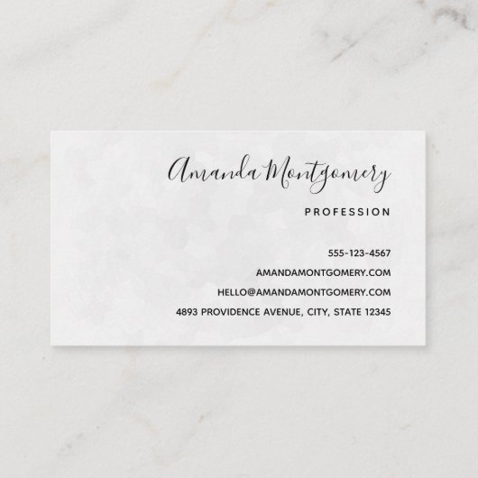 Schöner Rabe auf einem Baumzweig Visitenkarte (Rückseite)