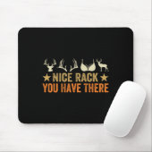 Schöner Rack, den Sie dort haben - Funny Hunter -  Mousepad (Mit Mouse)