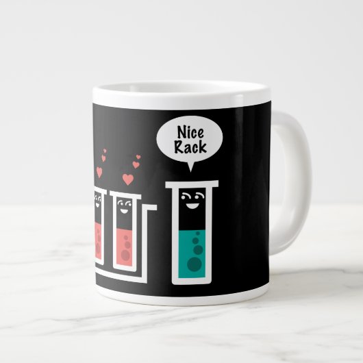 Schöner Rack Jumbo-Tasse (Vorderseite Rechts)