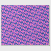Schöner Radiant Sparkling Monogram Boyfriend Bir Geschenkpapier (Flach)
