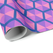 Schöner Radiant Sparkling Monogram Boyfriend Bir Geschenkpapier (Rolleneckpunkt)