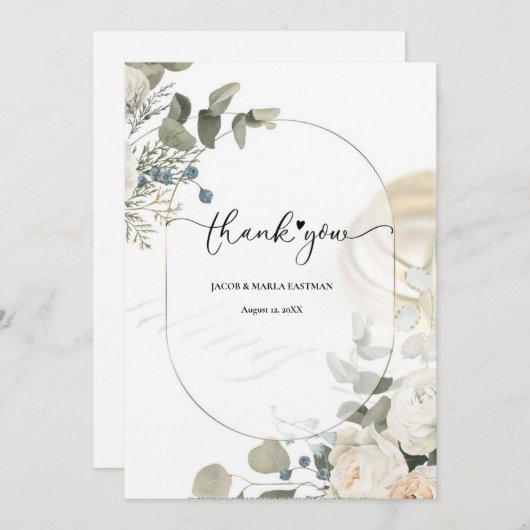 Schöner Rahmen, modernes Dankeschön ,Wohnung Danke (Vorne/Hinten)