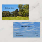 Schöner Rasen Visitenkarte (Vorne/Hinten)