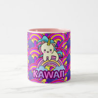 Schöner Regenbogen Hübsch Kawaii Einicorn Katze