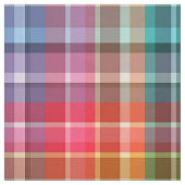 Schöner Regenbogen kariert Stoff (Muster)