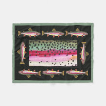 Schöner Regenbogenforellenfisch