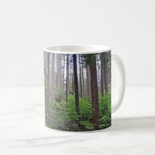Schöner Regenwald Kaffeetasse (VorderseiteRechts)