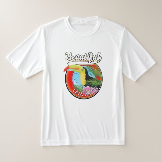 Schöner Reisepflaster auf Lanzarote. T-Shirt (Ablage )