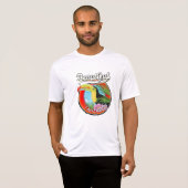 Schöner Reisepflaster auf Lanzarote. T-Shirt (Vorne ganz)