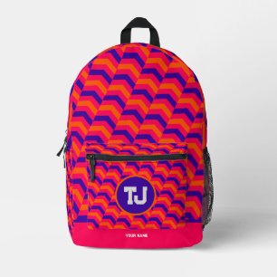 Schöner Retro Boy Basketball Bedruckter Rucksack