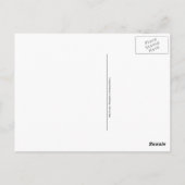 Schöner Retro Lake Michigan Shoreline Beach Postkarte (Rückseite)