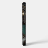 Schöner Retro-Roboter Case-Mate iPhone Hülle (Rückseite / Links)