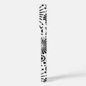 Schöner Retro Schwarzweiss-iPhone 3 Kasten Case-Mate iPhone Hülle (Rückseite / Links)