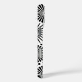 Schöner Retro Schwarzweiss-iPhone 3 Kasten Case-Mate iPhone Hülle (Rückseite / Rechts)