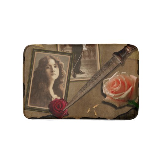 Schöner Romeo und Juliet - 3 Größen Badematte (Vorderseite)