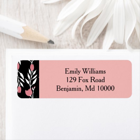 Schöner Rosa Blumenwald (Insitu)