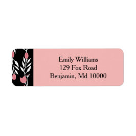 Schöner Rosa Blumenwald