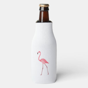 Schöner rosa Flamingo Flaschenkühler