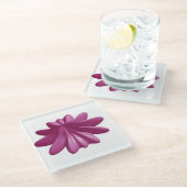 Schöner rosa Starfish Glasuntersetzer (Schrägansicht)