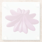 Schöner rosa Starfish Glasuntersetzer (Rückseite)