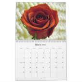 Schöner Rose Kalender (Mär 2027)