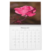Schöner Rose Kalender (Feb 2027)