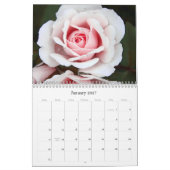 Schöner Rose Kalender (Jan 2027)