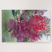 Schöner Rotahorn-Baum Puzzle (Horizontal)