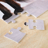 Schöner Roter Fox im Wald, Jigsaw Puzzle (Seite)