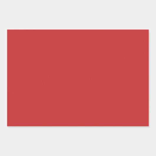 Schöner Roter Kardinal auf dem Snowy Branch Winter Geschenkpapier Set (Vorderseite 2)