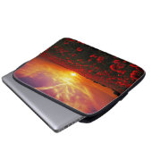 Schöner roter laptopschutzhülle (Vorne Knopf)