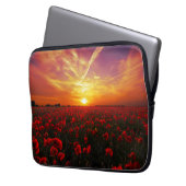 Schöner roter laptopschutzhülle (Vorderseite Links)