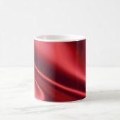 Schöner roter Satin Kaffeetasse (Mittel)