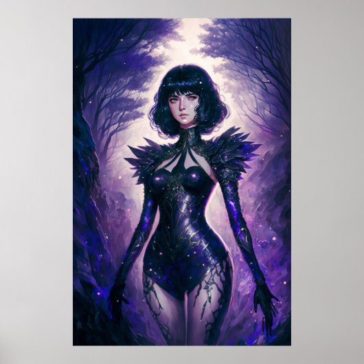Schöner Sailor Saturn in der bayerischen Schönheit Poster (Vorne)