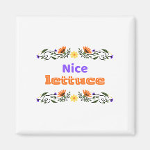 Schöner Salat Bestes Gezwitscher Hockey Magnet