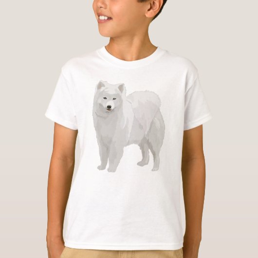 Schöner Samoyed T-Shirt (Vorderseite)