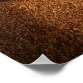 Schöner Sand mit Star Poster (Ecke)
