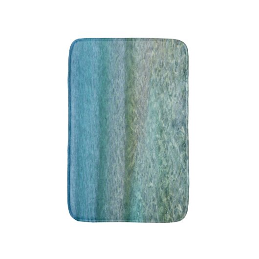 Schöner Sandstrand Badematte (Vorderseite Vertikal)